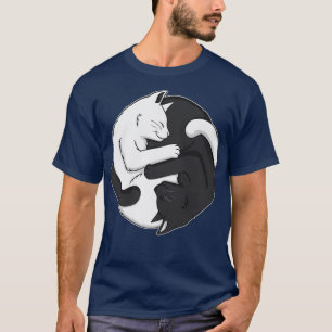 Yin Yang Cats  T-Shirt