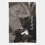 Yin Yang Cats Towel at Zazzle