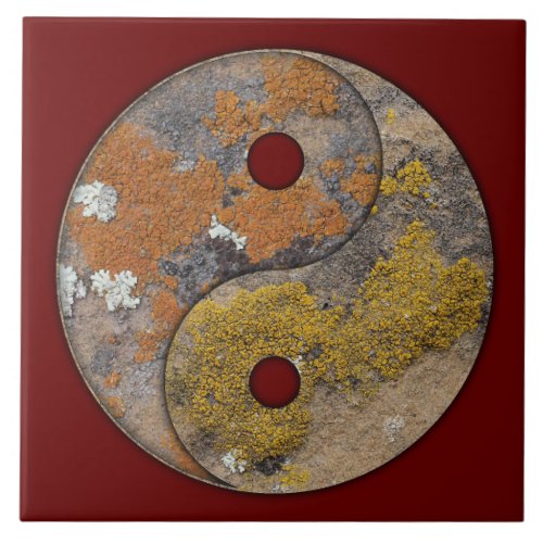 Yin Yang Ceramic Tile
