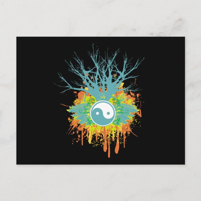 Yin Yang Chaos Postcard (Front)