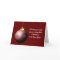 Yin Yang Christmas Ball in Red