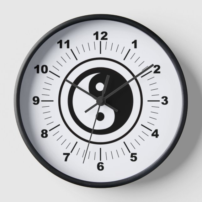Yin Yang Clock (Front)