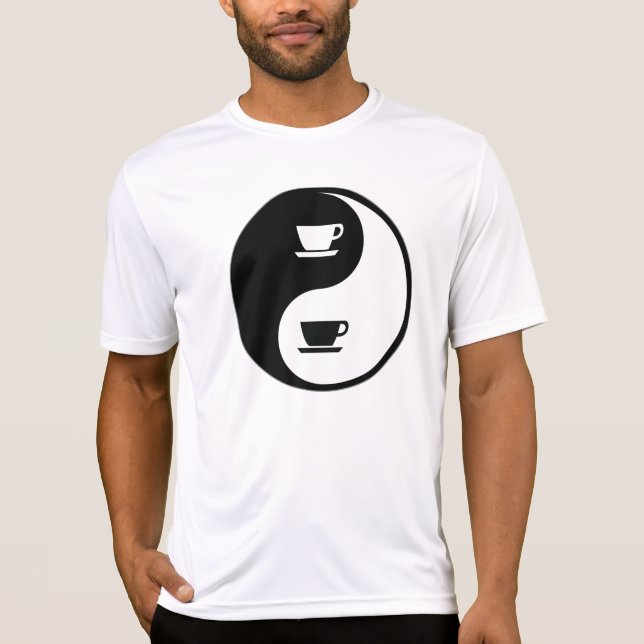 Yin Yang Coffee T-Shirt (Front)