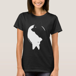 Yin Yang Corgi Pembroke Symbol Zen Meditation T-Shirt