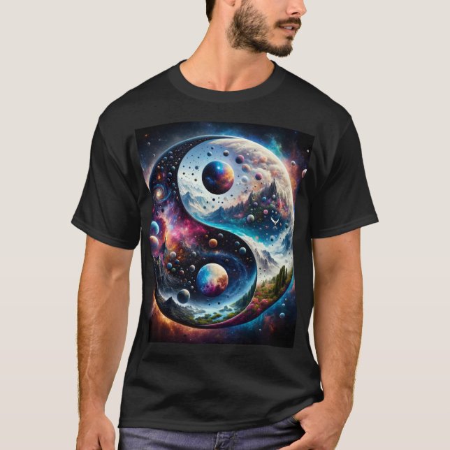 Yin Yang Cosmic Shirt (Front)