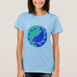 Yin-Yang Dolphins T-Shirt