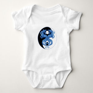 Yin Yang Dragon 2 Baby Bodysuit