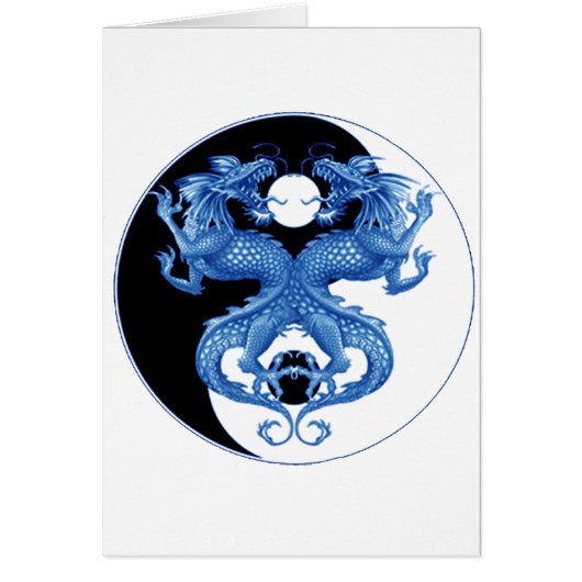 Yin Yang Dragon 2 Cards (Front)
