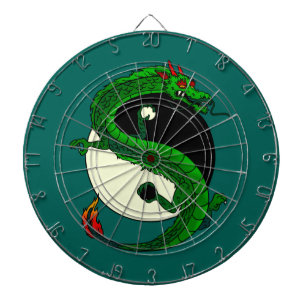 Yin Yang Dragon. Dartboard
