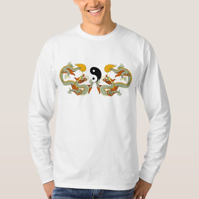 Yin Yang Dragon T-Shirt (Front)