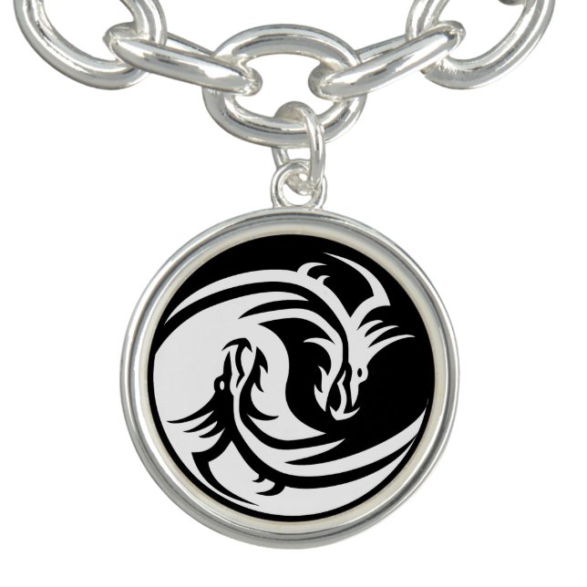 yin yang dragons bracelet (Design)