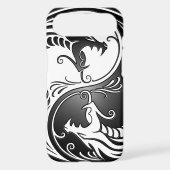 Yin Yang Dragons Case-Mate iPhone Case (Back)