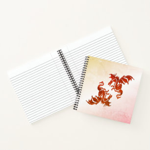 Yin Yang Dragons Notebook
