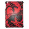 Yin Yang Dragons, red and black