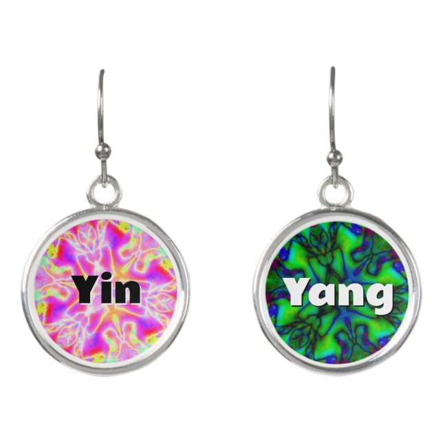 Yin Yang Earrings (Front)