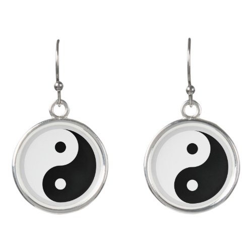 Yin Yang earrings