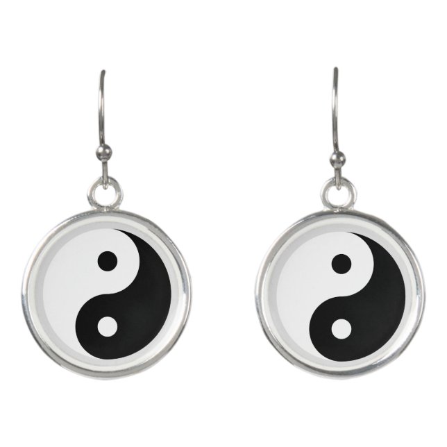 Yin Yang earrings (Front)