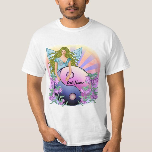 Yin Yang  fairy  T-Shirt (Front)