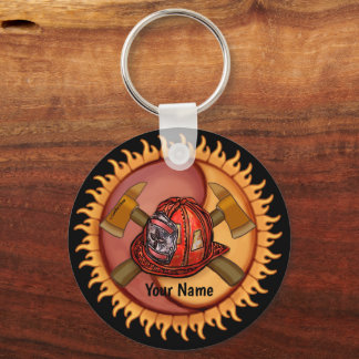 Yin Yang Firefighter keychains