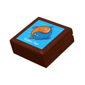 Yin Yang Fish Cartoon Gift Box