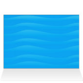 Yin Yang Fish Cartoon Horizontal Cards (Inside Horizontal (Top))