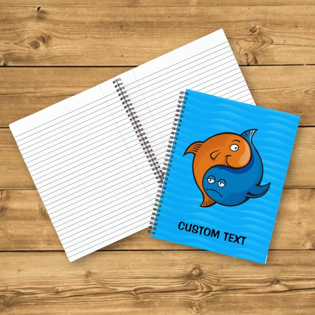 Yin Yang Fish Cartoon Notebook (Creator Uploaded)