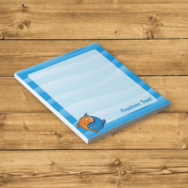 Yin Yang Fish Cartoon Notepad (Creator Uploaded)