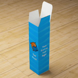 Yin Yang Fish Cartoon Wine Box