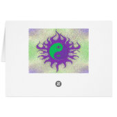 Yin Yang Fleur De Lis (Back Horizontal)