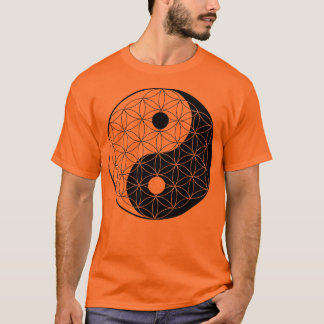 Yin Yang Flower of Life T-Shirt