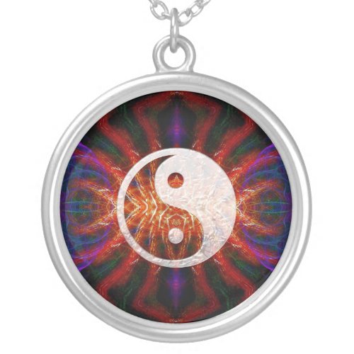 Yin Yang Fractal Energy Necklace
