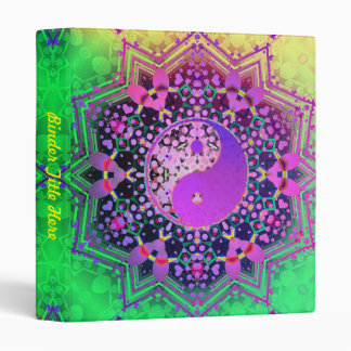 Yin Yang Geometry Avery Binder
