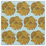 Yin Yang Goldfish Fabric