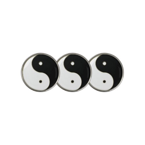 Yin Yang Golf Ball Marker