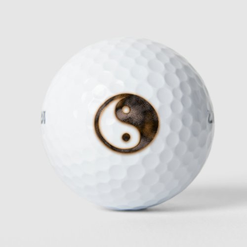 Yin Yang Golf Balls