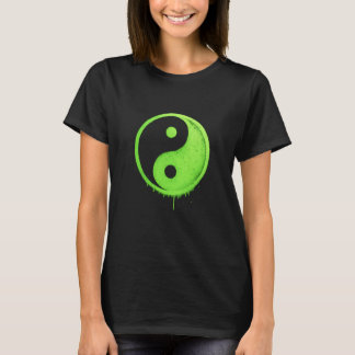 Yin Yang Graffiti Symbol Artwork T-Shirt