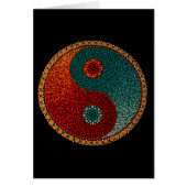 Yin Yang Hand Painted Mandala (Front)