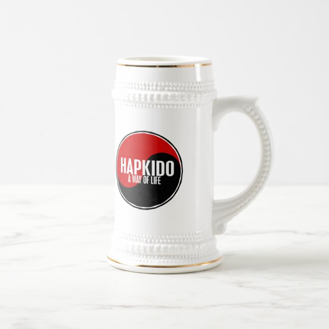 Yin Yang HAPKIDO 1 Beer Stein (Right)