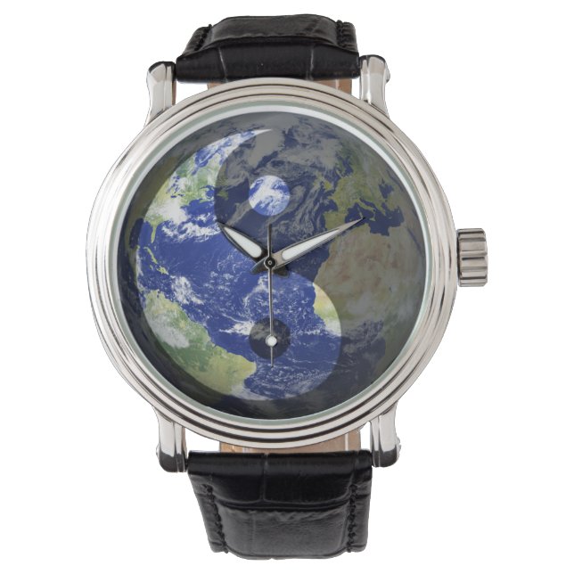 Yin-Yang Harmony on Our Planet Watch (Front)