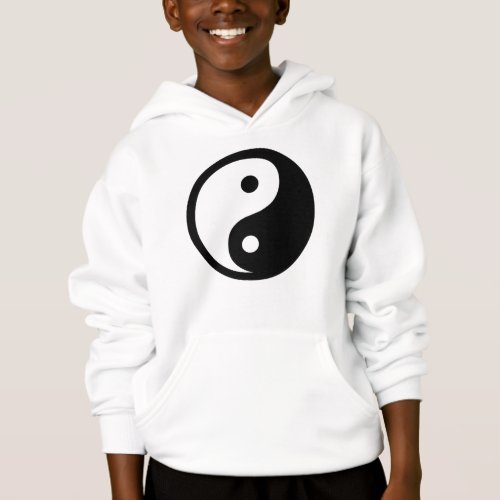 Yin Yang Hoodie For Kids
