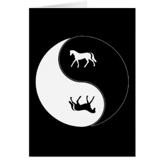 Yin Yang Horse Cards