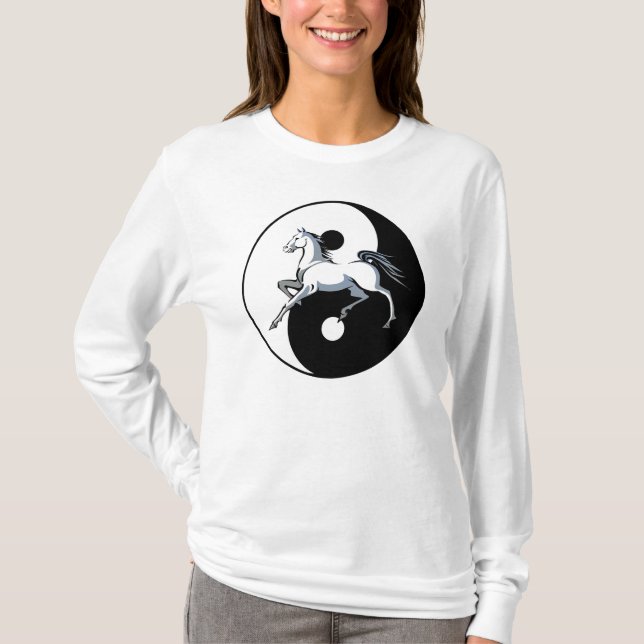 Yin Yang Horse Shirt (Front)