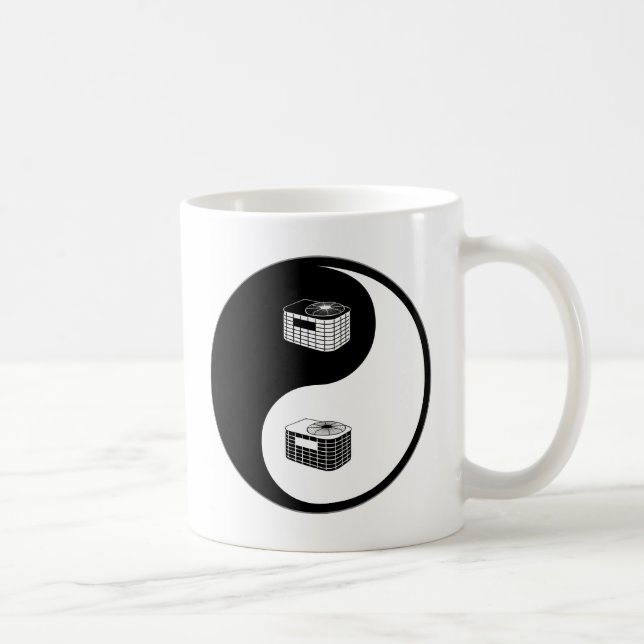 Yin Yang HVAC Coffee Mug (Right)