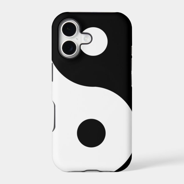 yin-yang iphone case (Back)