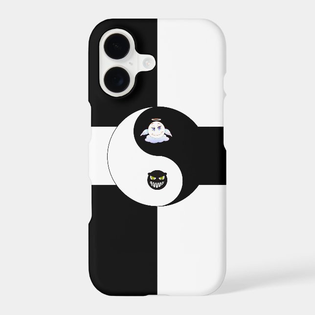 Yin Yang Iphone Case (Back)