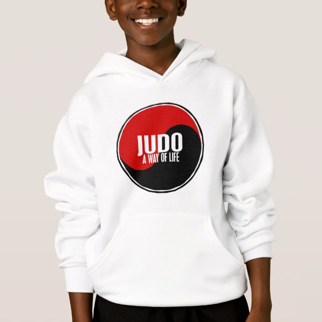 Yin Yang JUDO 1 Hoodie (Front)