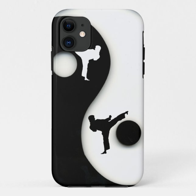 Yin & Yang Karate Case-Mate iPhone 5 Case (Back)