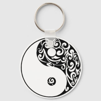 Yin Yang Keychain