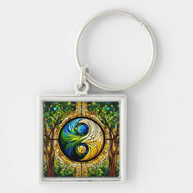 Yin Yang Keychain (Front)