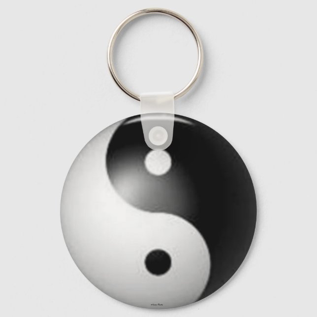 Yin & Yang Keychain (Front)